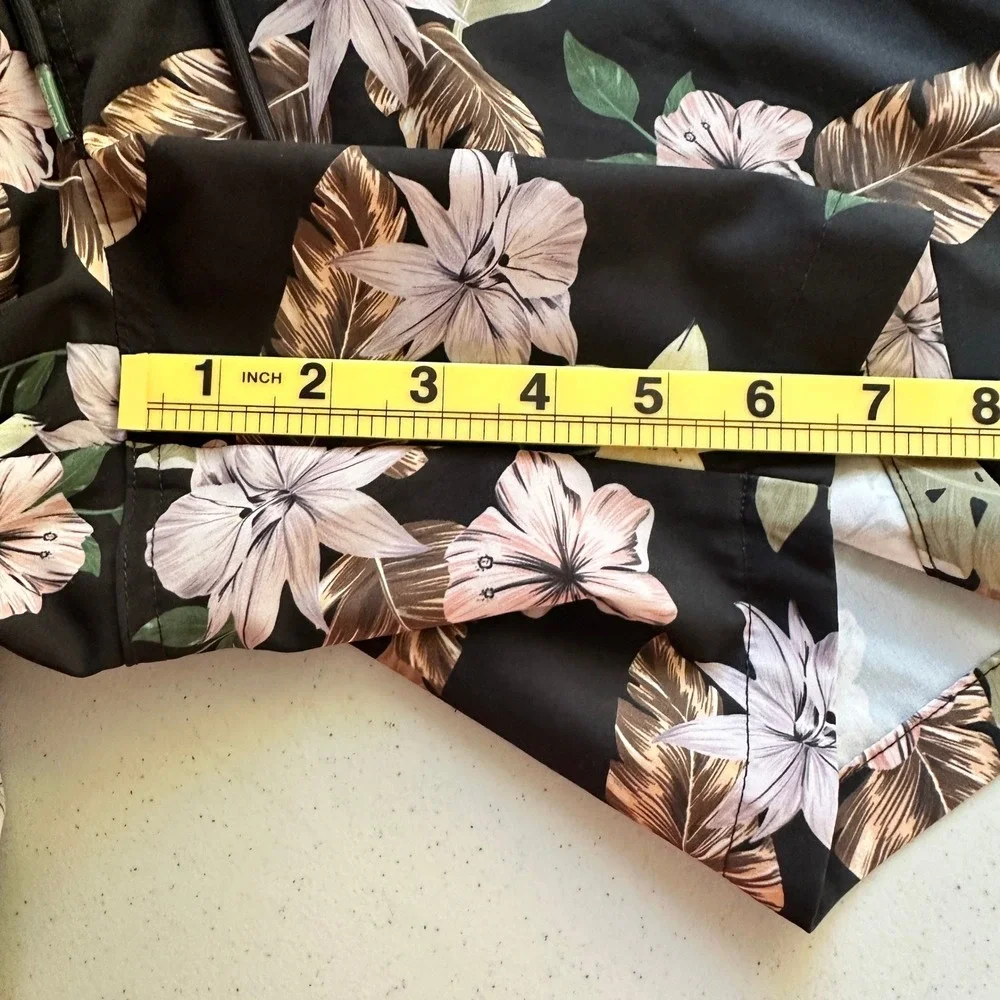 Scotch & Soda Nostalgia Floral Swim Trunks Men XL Compression Liner Tropical